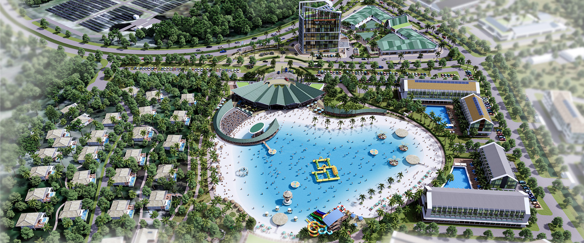 The first luxury beach lagoon retreat in the southern Caribbean.
