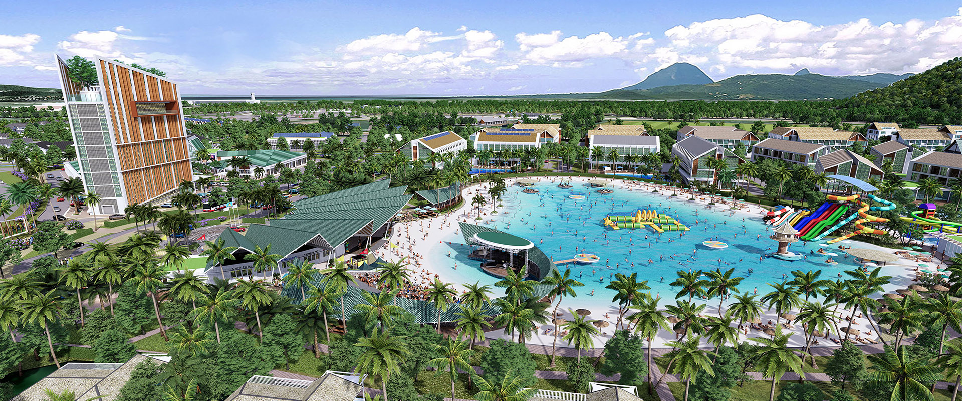 The first luxury beach lagoon retreat in the southern Caribbean.
