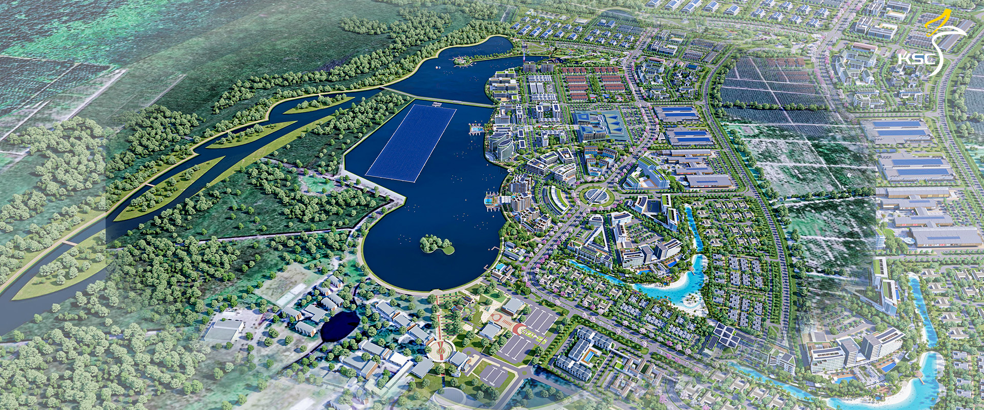 Kenyalang Smart City (KSC) is an integrated smart city development designed to drive economic growth in the northern economic corridor of the State of Sarawak.