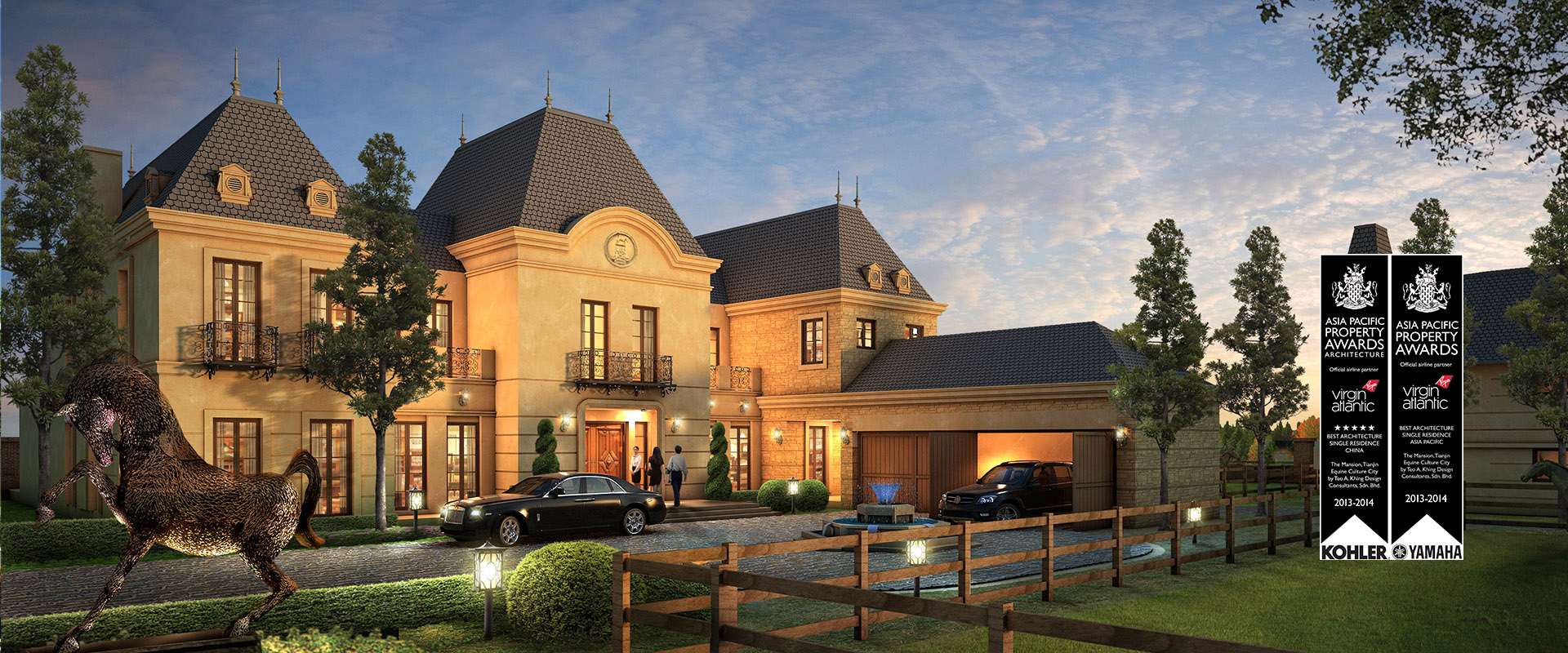 Awards/Citations: 5-Star Best Architecture Single Residence China-Asia Pacific Property Awards 2013, Best Architecture Single Residence.