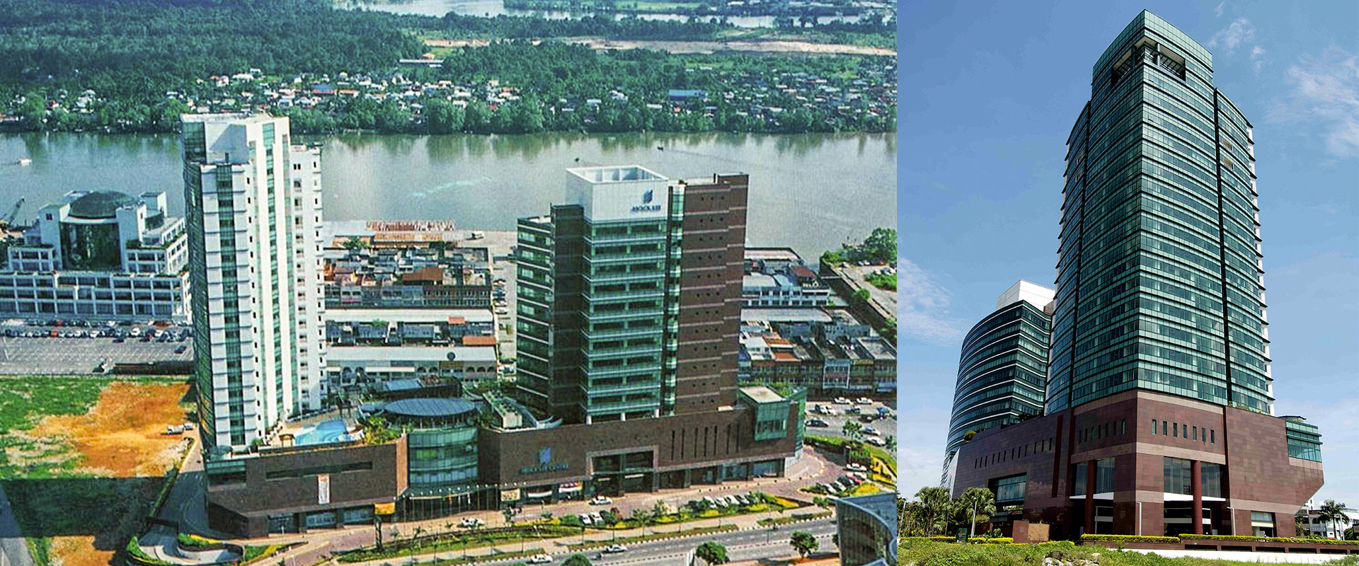 Sprawled over 100,000ft2 of prime retail space, Hock Lee Centre is a premier podium integrated shopping complex designed around a three-storey oval-shaped atrium.
