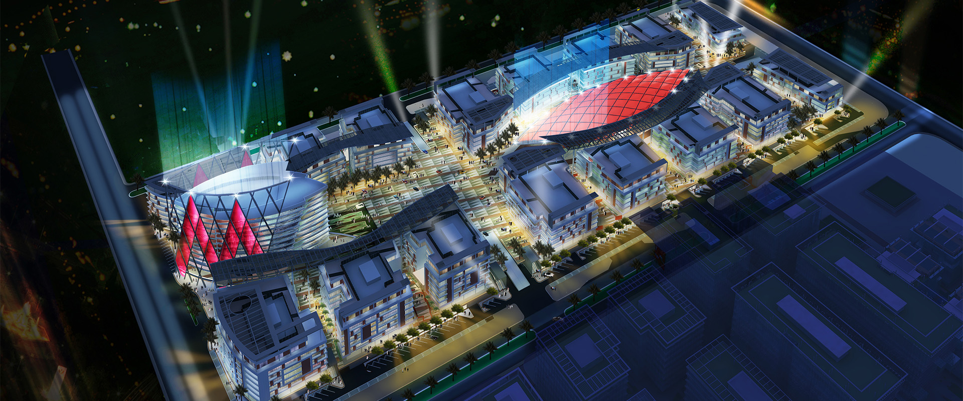 Business parks are lifestyle centers where the creative and business cultures are enhanced to achieve excellence.