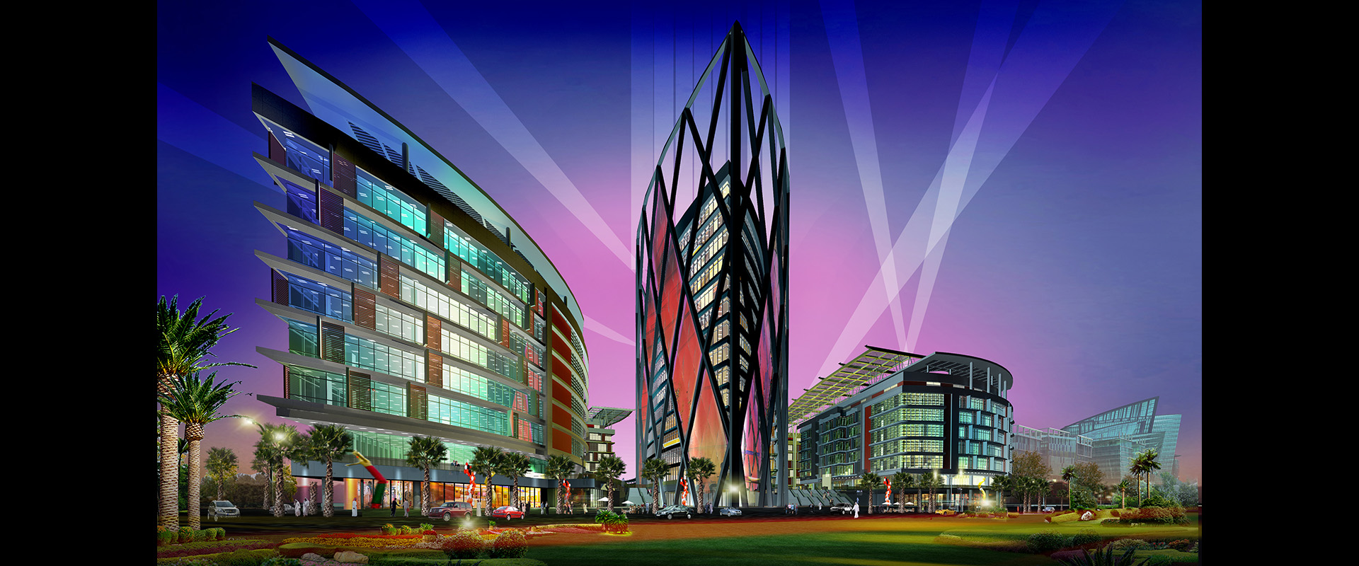 Business parks are lifestyle centers where the creative and business cultures are enhanced to achieve excellence.
