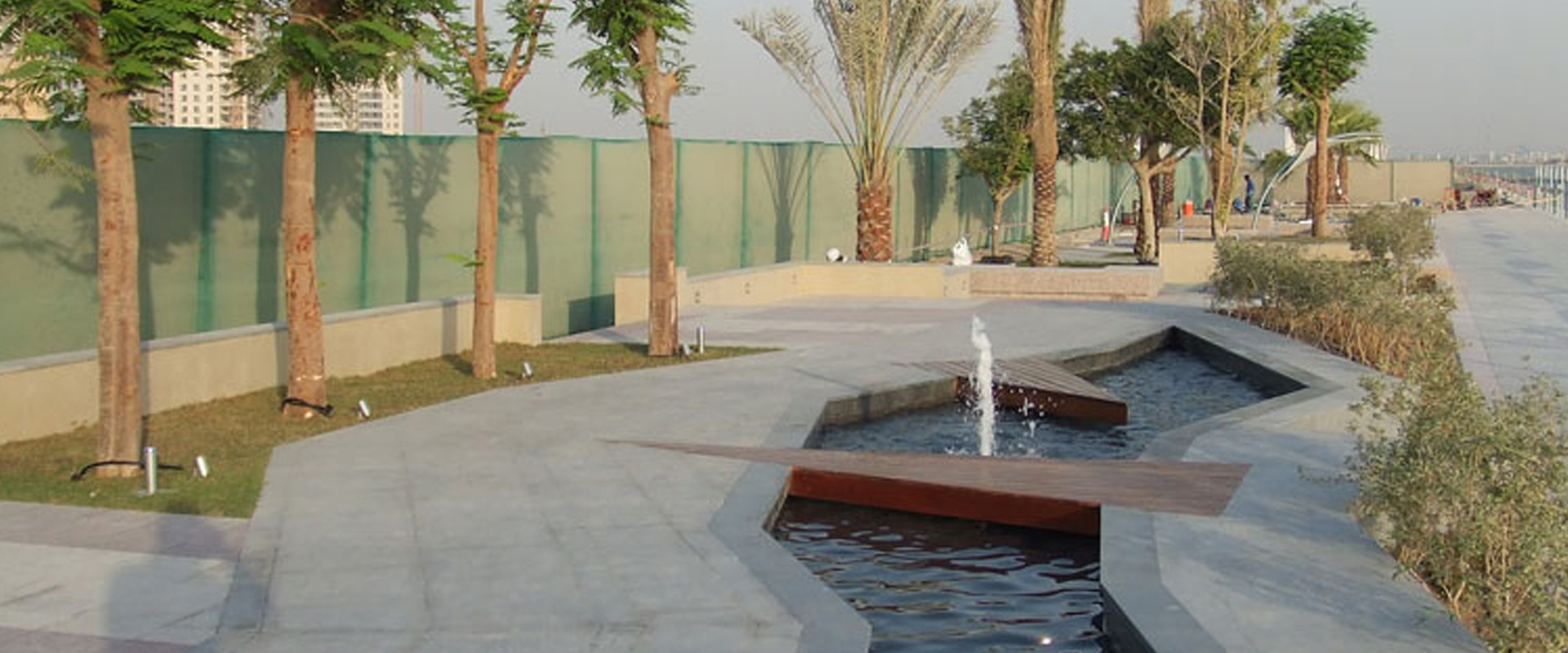 The Creek Walk is designed to be the refuge   for the community in and around Dubai Business Bay.