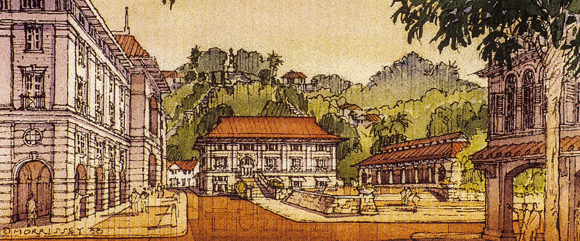 TAK的规划设计方针主要为融合自然绿地与建筑环境为一体,巧妙的构成具有安全性,隐私性及舒适方便的生活环境。