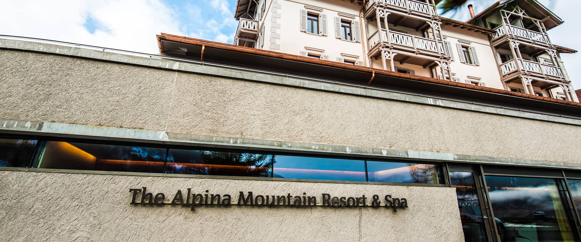 Set in the photogenic mountain village of Tschiertschen, Switzerland, The Alpina is a luxury Boutique Hotel that combines contemporary, eco-friendly design with original 19th-century Art Nouveau style.
