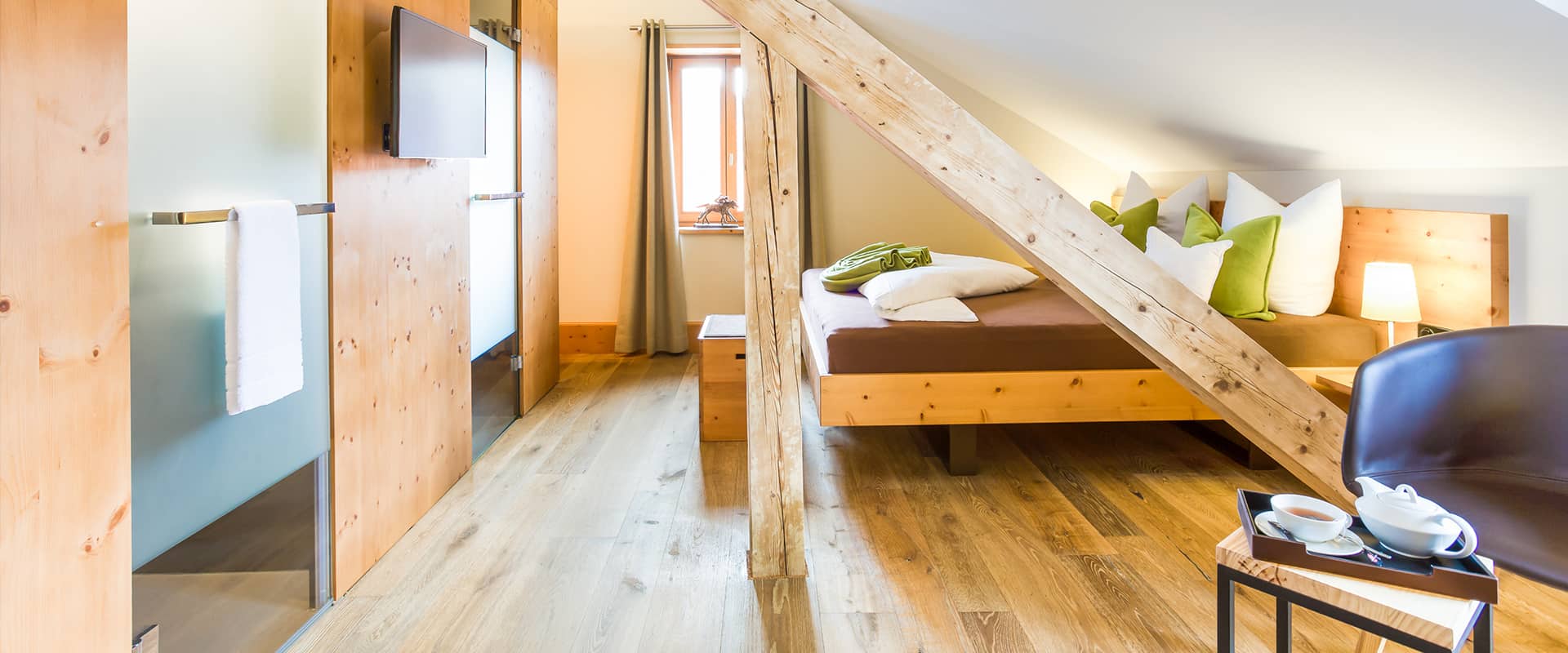 Set in the photogenic mountain village of Tschiertschen, Switzerland, The Alpina is a luxury Boutique Hotel that combines contemporary, eco-friendly design with original 19th-century Art Nouveau style.