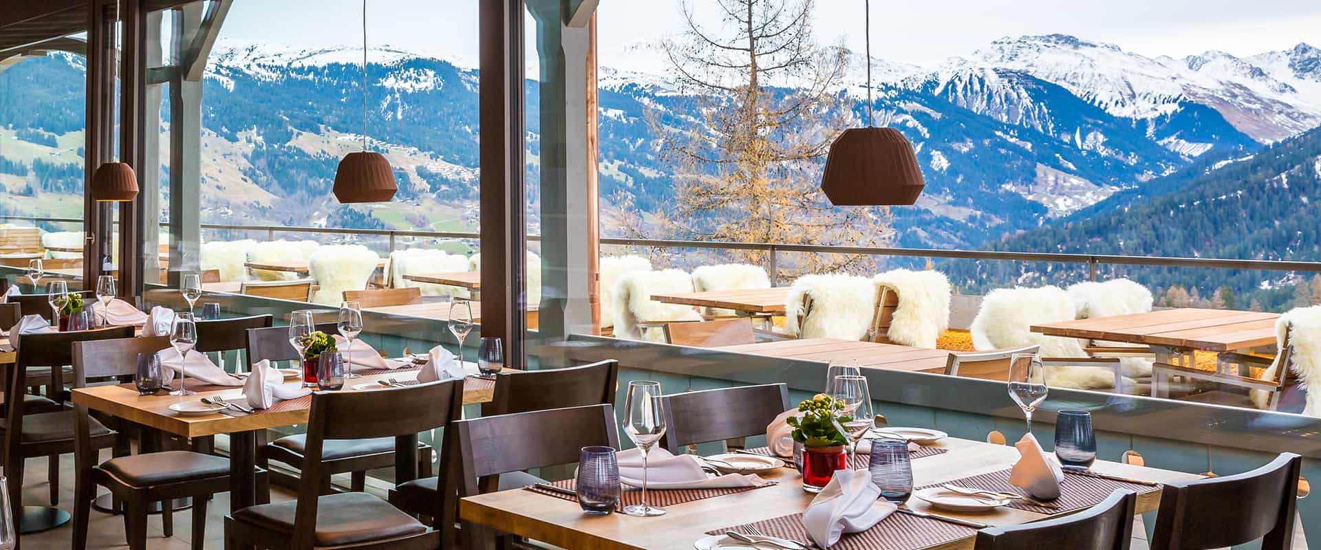 Set in the photogenic mountain village of Tschiertschen, Switzerland, The Alpina is a luxury Boutique Hotel that combines contemporary, eco-friendly design with original 19th-century Art Nouveau style.