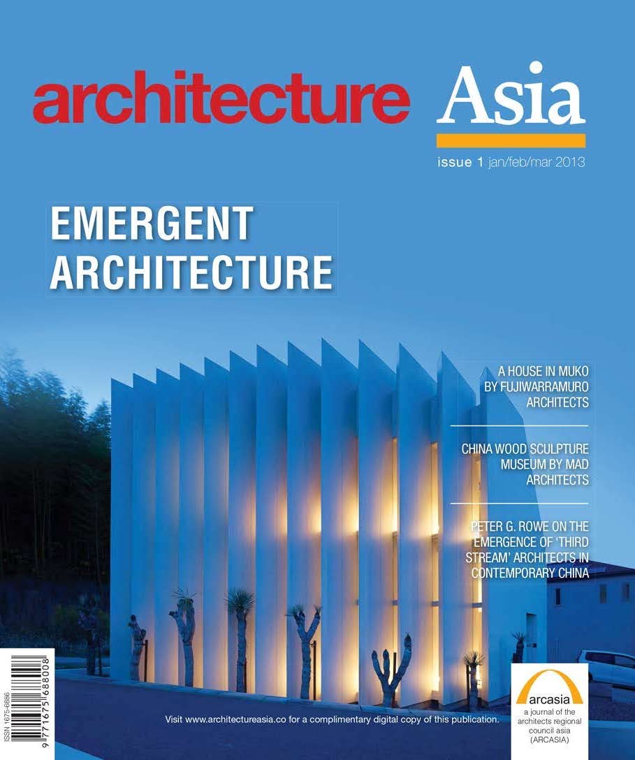 Architecture Asia, the journal of the Architects Regional Council (ARCASIA) features Teo Ah Khing’s article on Equinopolis: Building a City Brand identity in its latest issue