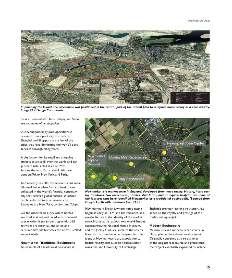 Architecture Asia, the journal of the Architects Regional Council (ARCASIA) features Teo Ah Khing’s article on Equinopolis: Building a City Brand identity in its latest issue