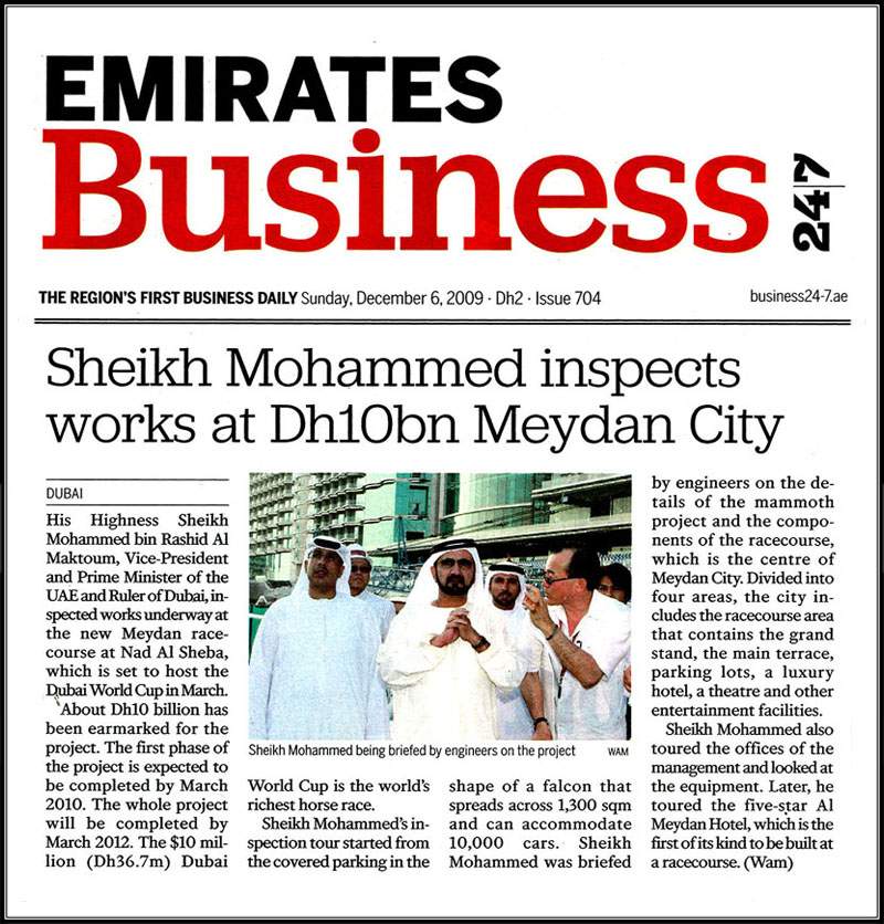 The Royal Visit to Meydan