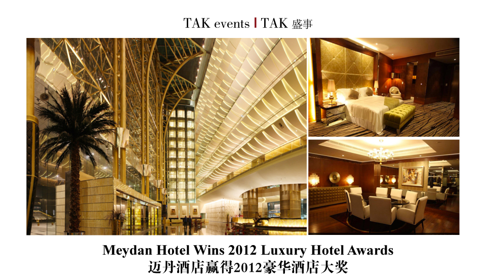 Meydan Hotel Wins 2012 Luxury Hotel Awards