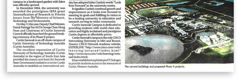 World Class  Education at Affordable Prices (Eastern Times, Malaysia)