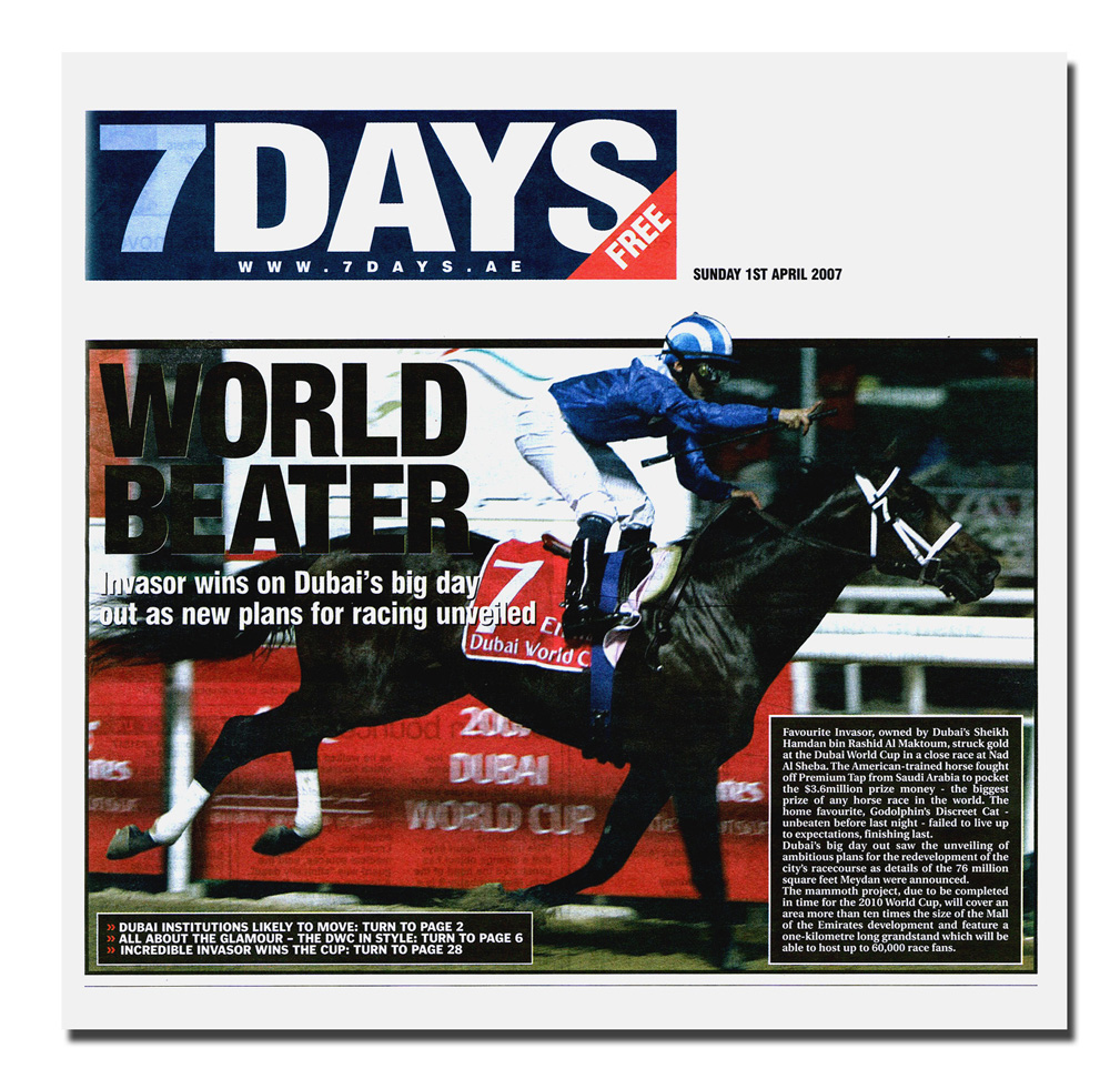 World  Beater (7Days, Dubai)