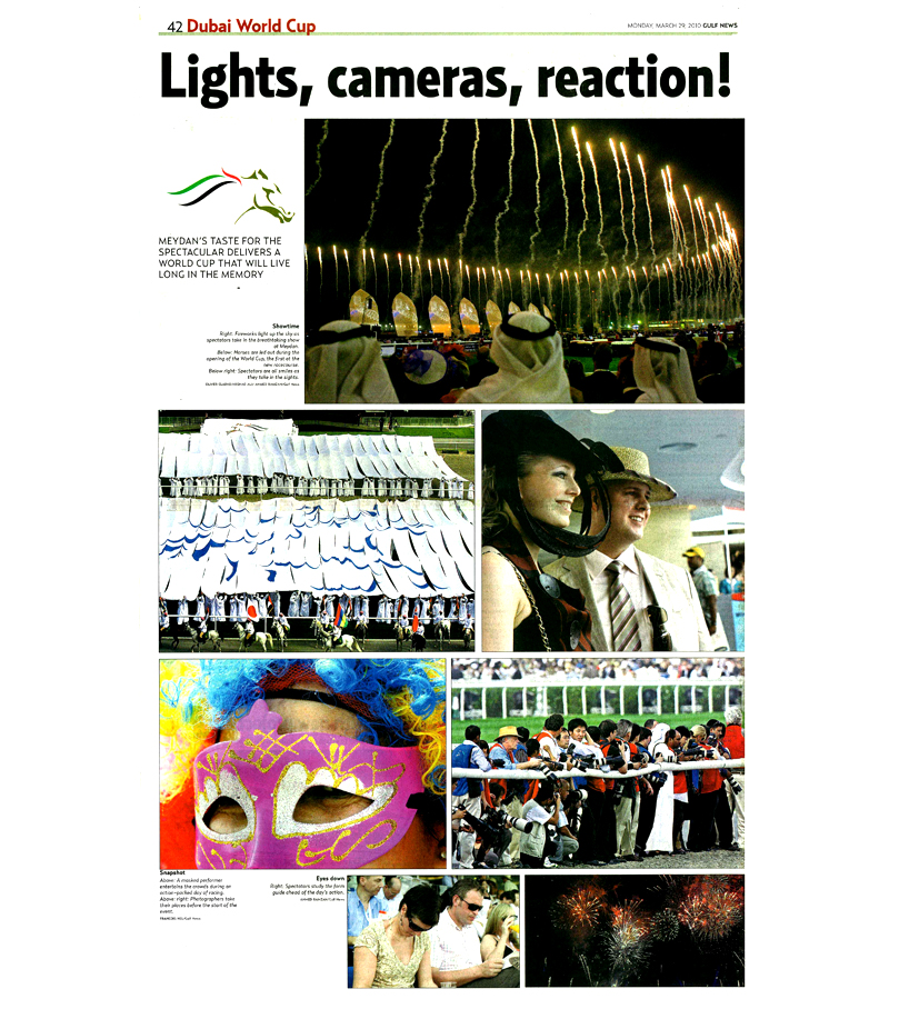 Dubai World Cup 2010 Opening Ceremony