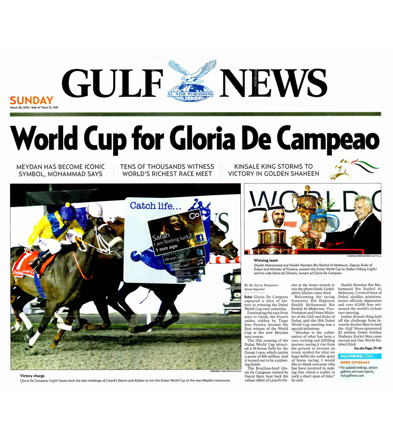 Dubai World Cup 2010 Opening Ceremony